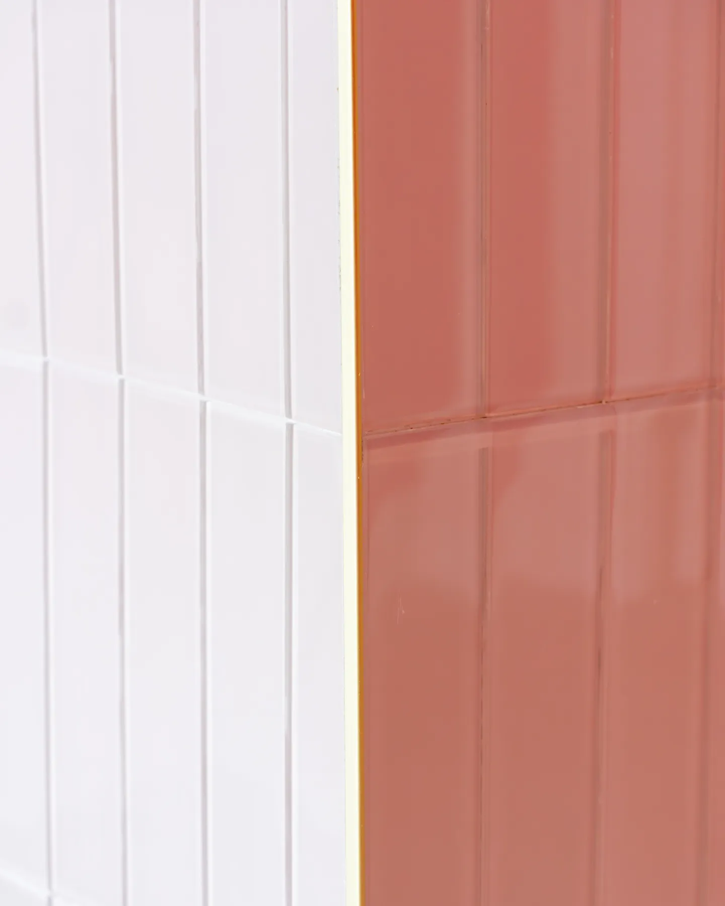 Blush tile detail